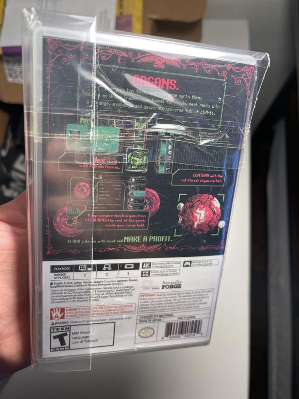 Space Warlord Organ Trading Simulator Sur Switch - Neuf Sous Blister (Version US/EN/JP/CH)
