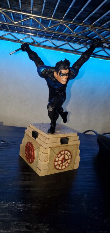 nightwing statue gamestop