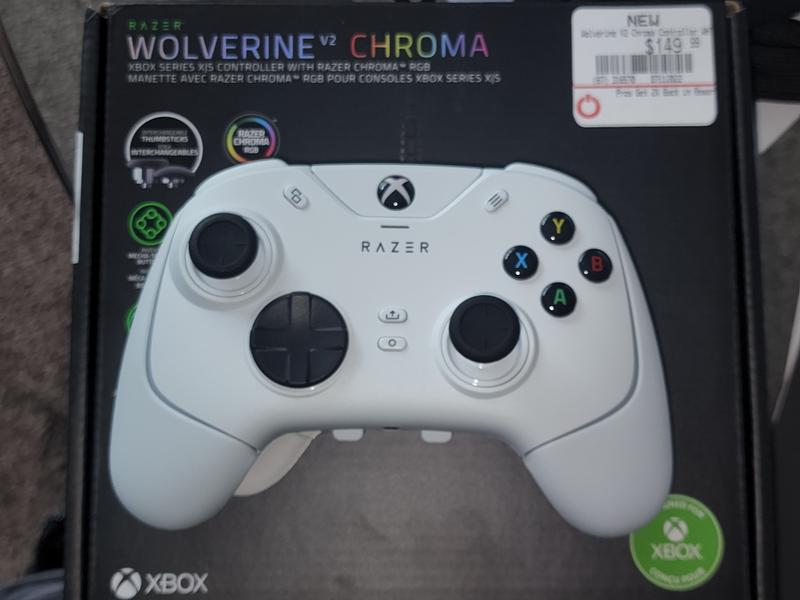 その他 muukunRazer Wolverine V2 Chroma White Amazon.com: Razer Wolverine V2 Chroma White USB Gamepad