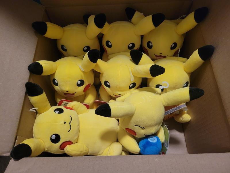 Jazwares Pokemon Kanto First Partners 8-in Plush (Styles May Vary