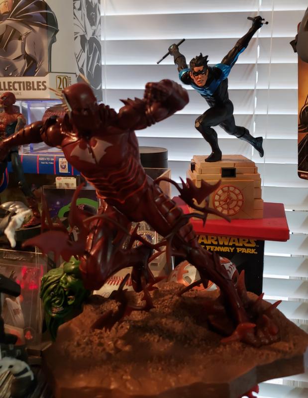nightwing statue gamestop