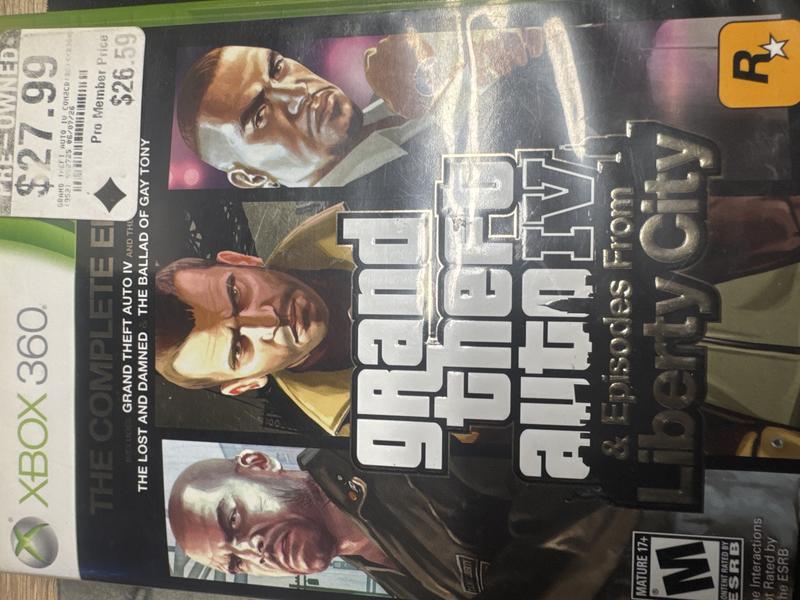 グランド・セフト・オートIV Grand Theft Auto IV Complete Edition | Rockstar Games | GameStop