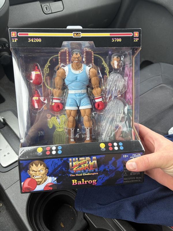 Jada Toys Street Fighter II Balrog Deluxe 6-In Action Figure