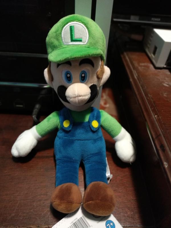 luigi plush gamestop