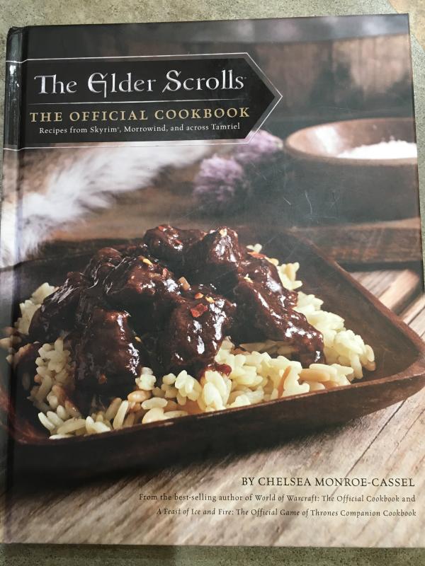 The Elder Scrolls The Official Cookbook Only At Gamestop Gamestop