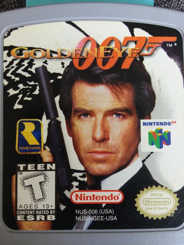 Multiplayer Nintendo 64 Goldeneye Edition Golden Eye 007 Nintendo