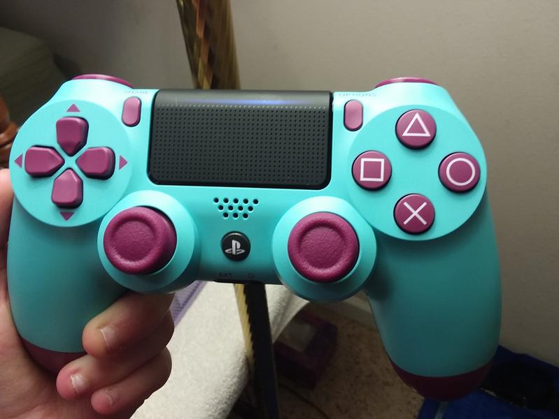 blue ps4 controller gamestop