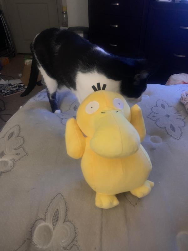 psyduck plush gamestop