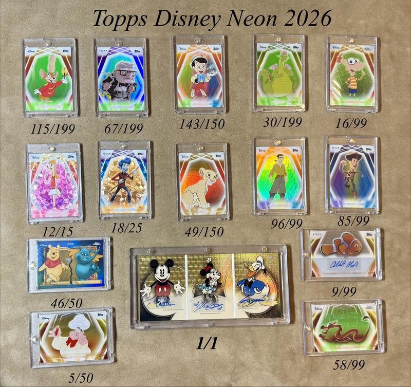 2026 Topps Disney Neon Hobby Box | GameStop