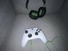Headset paired with Xbox One controller