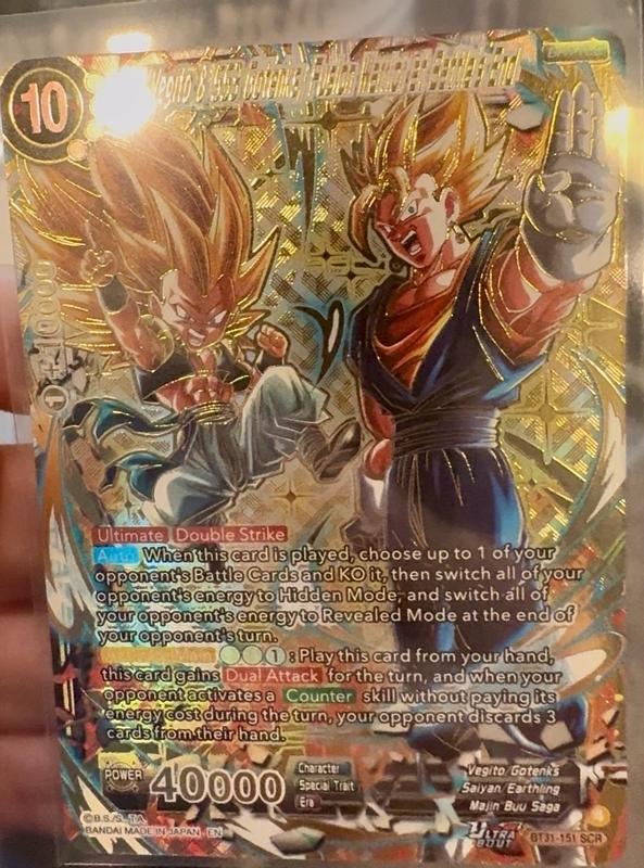 dragon ball super card game ultimate Fusion World and in the War of the Five Kings DRAGON BALL SUPER CARD GAME