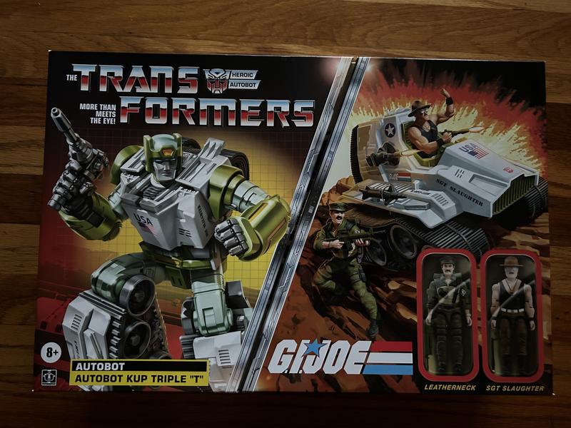 Hasbro Transformers x G.I. Joe Autobot Kup Triple T Tank