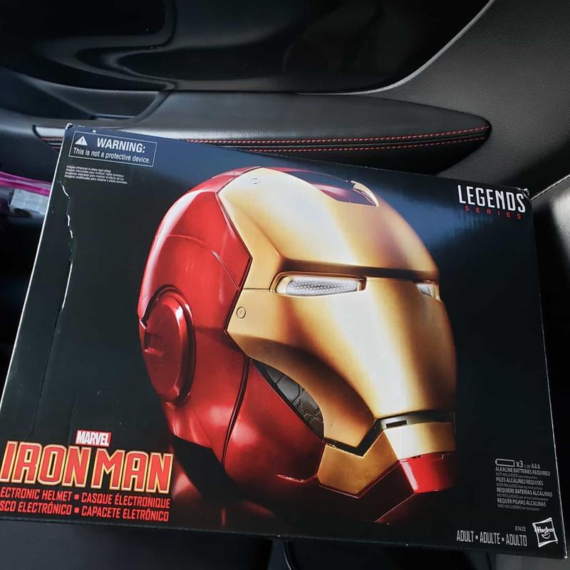 iron man helmet gamestop