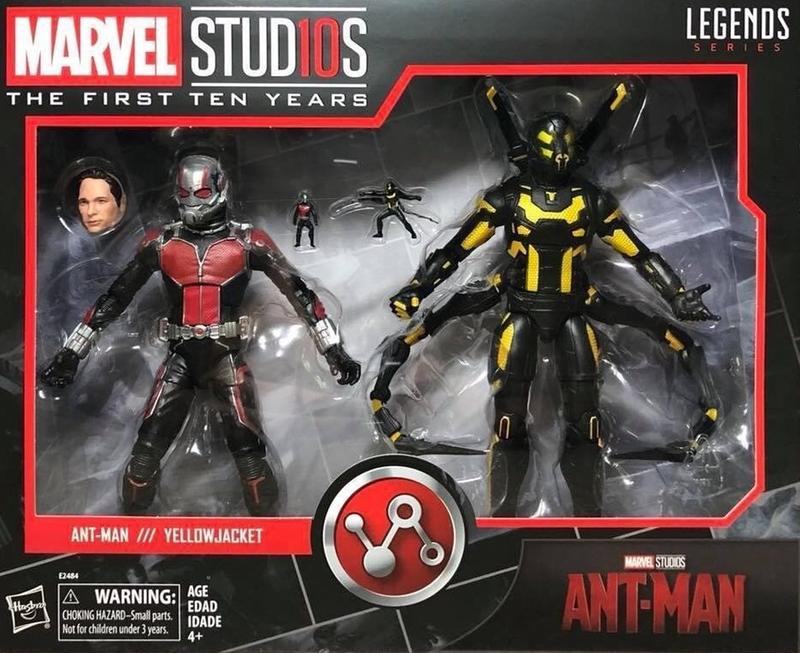 ant man and yellowjacket marvel legends