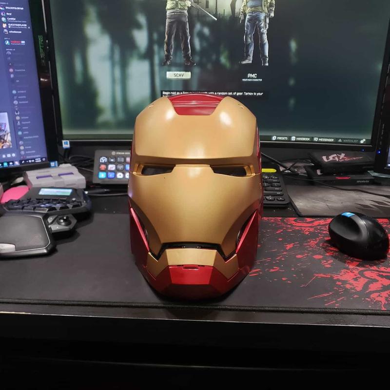 iron man helmet gamestop