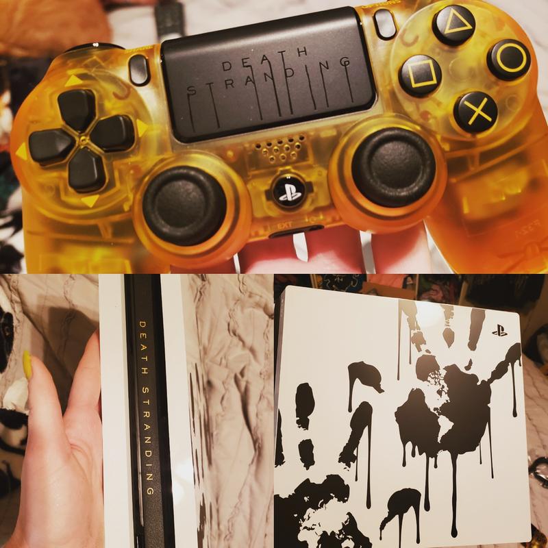 ps4 pro death stranding controller