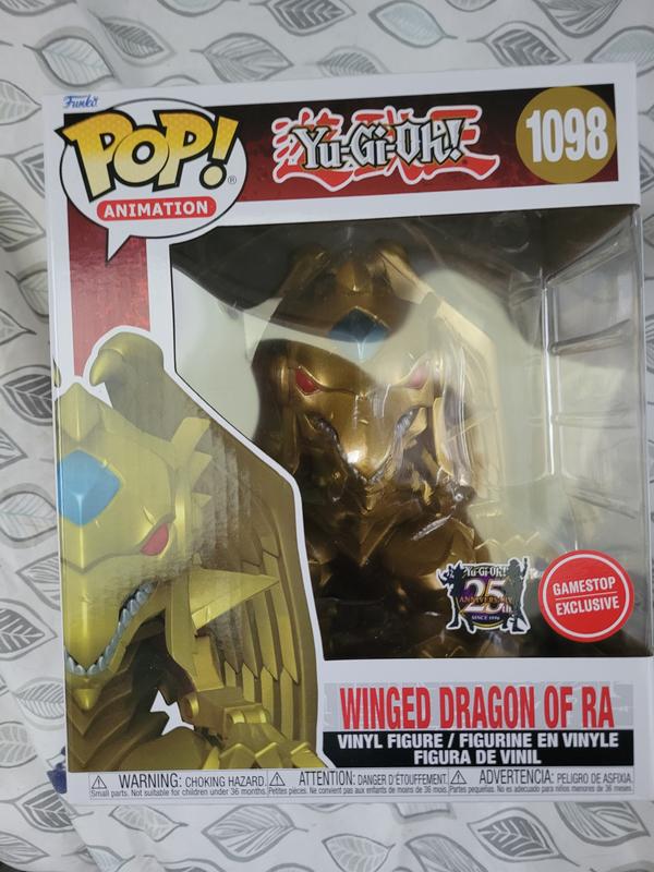 Funko POP! Super: Yu-Gi-Oh! Winged Dragon of Ra Metallic 6-In