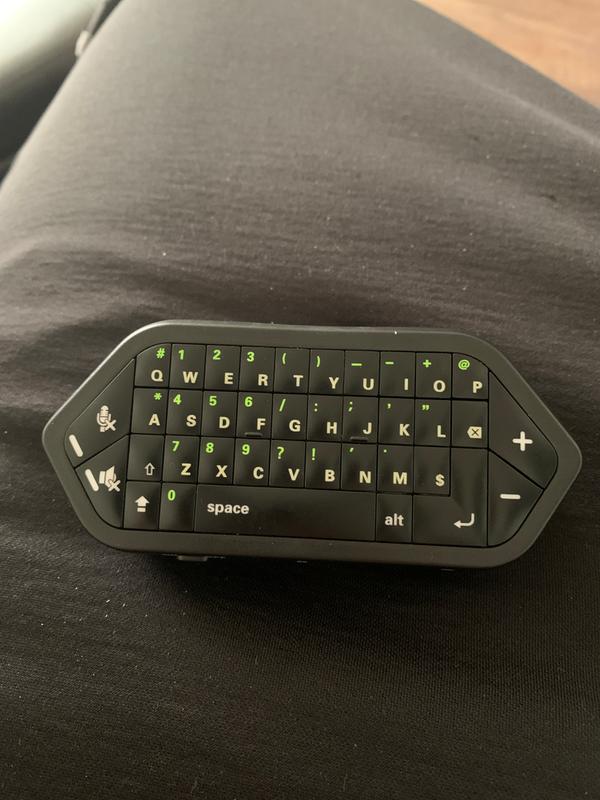 Clavier Chat Pad Microsoft Xbox 360 - Noir - Occasion état Correct