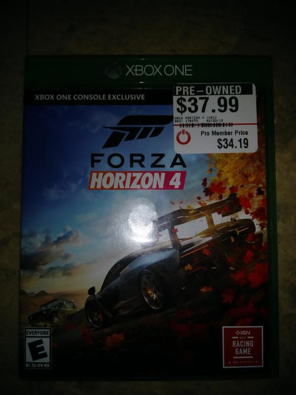 Forza Horizon Microsoft GameStop