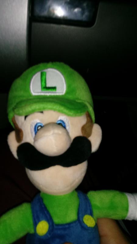 luigi plush gamestop