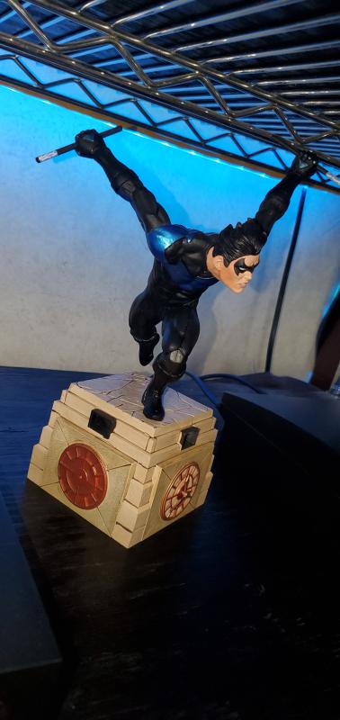nightwing statue gamestop