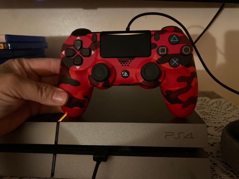 red camo ps4 controller gamestop