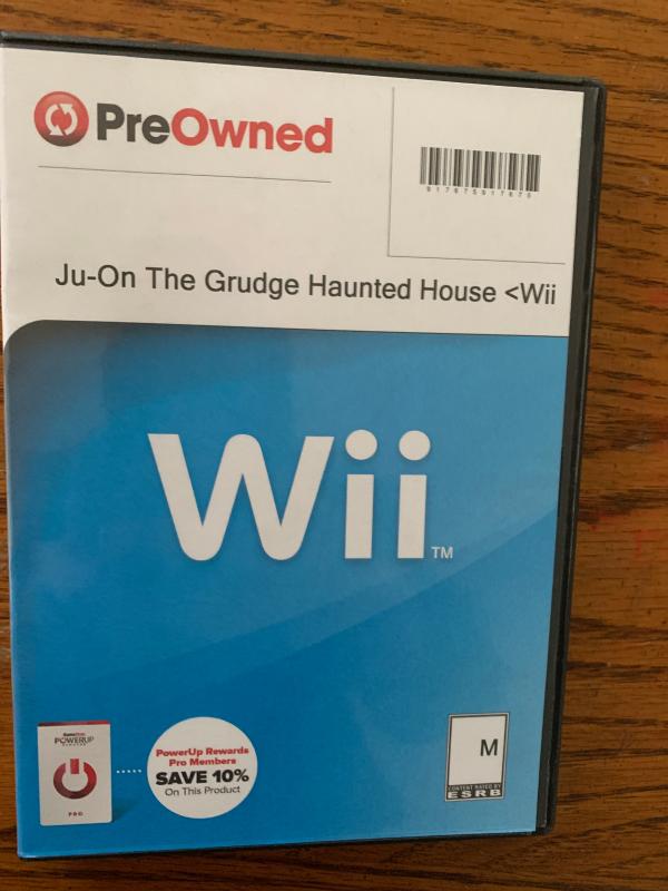 ju on wii game