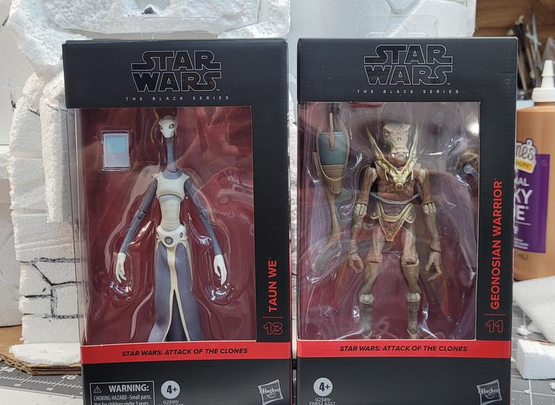 Star Wars The Black Series – Guerrero Geonosiano De 15 Cm, Figura Premium De El Ataque De Los Clones Con Alas Y Bláster