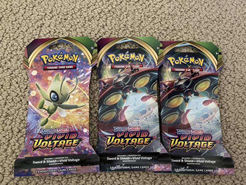 Pokemon: Trading Card Game Sword and Shield Vivid Voltage Booster Pack |  GameStop
