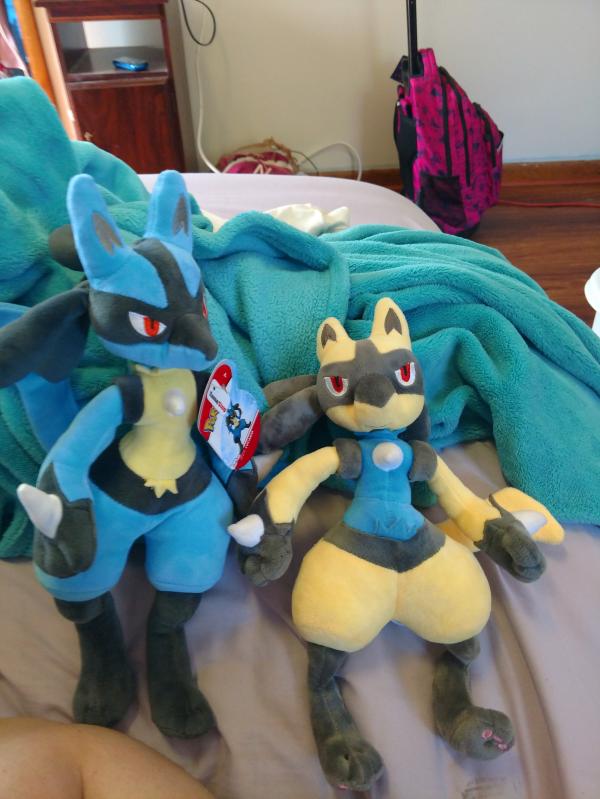 lucario plush gamestop