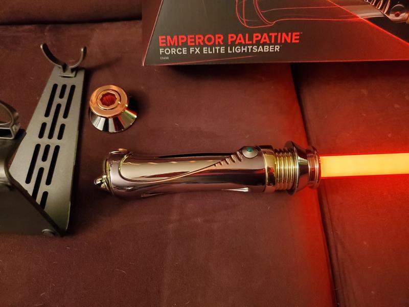 darth sidious force fx lightsaber