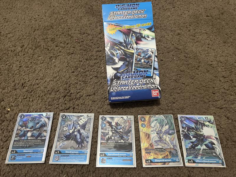 Digimon Card Game: Ulforce Veedramon Starter Deck (ST-08) | GameStop