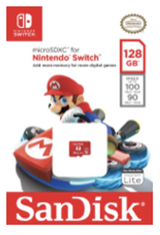 SanDisk 128GB microSDXC Card for Nintendo Switch | GameStop