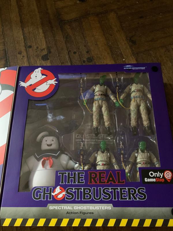the real ghostbusters spectral ghostbusters action figures