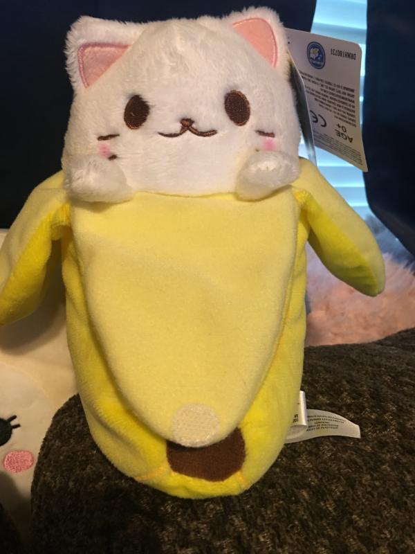 bananya cat plush gamestop