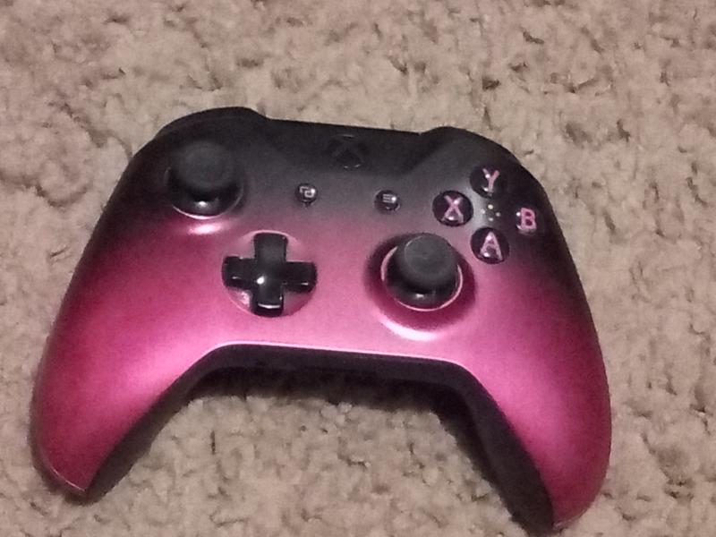 deep pink shadow xbox one controller