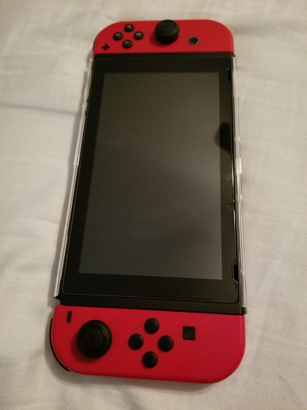 red joycons mario odyssey