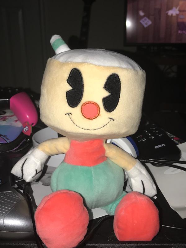 cuphead plush gamestop