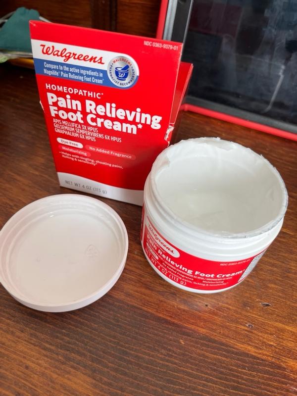 Walgreens Pain Relieving Foot Cream Clear Walgreens