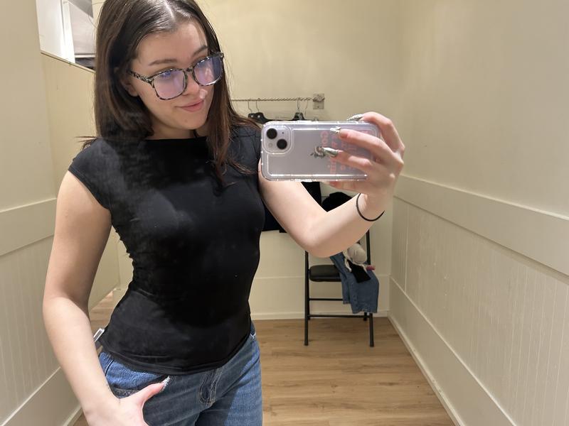 Estelle Boatneck Short Sleeve T Shirt