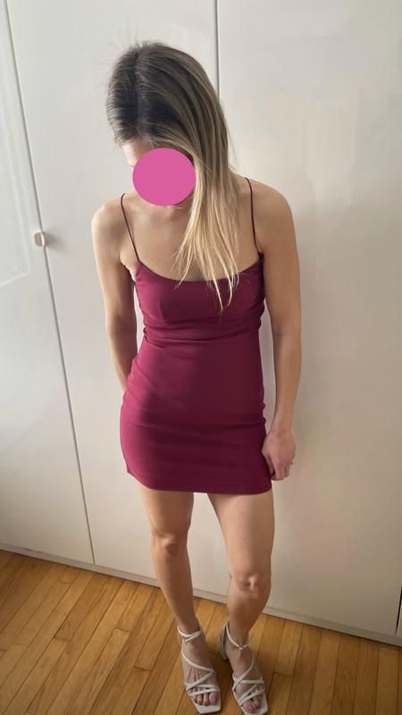 Winnie Bodycon Mini Dress Black