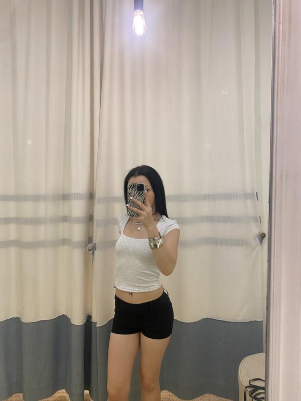 Portia Square Neckline T Shirt