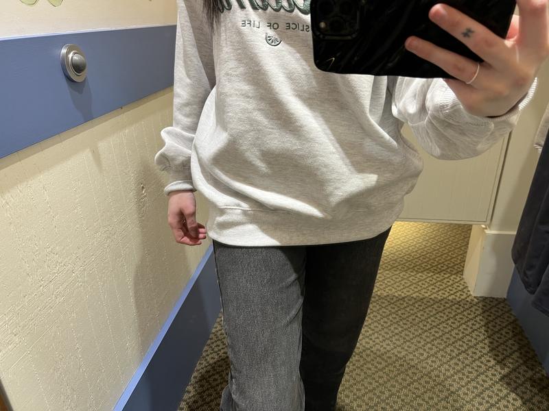 Oversized Crewneck Sweatshirt