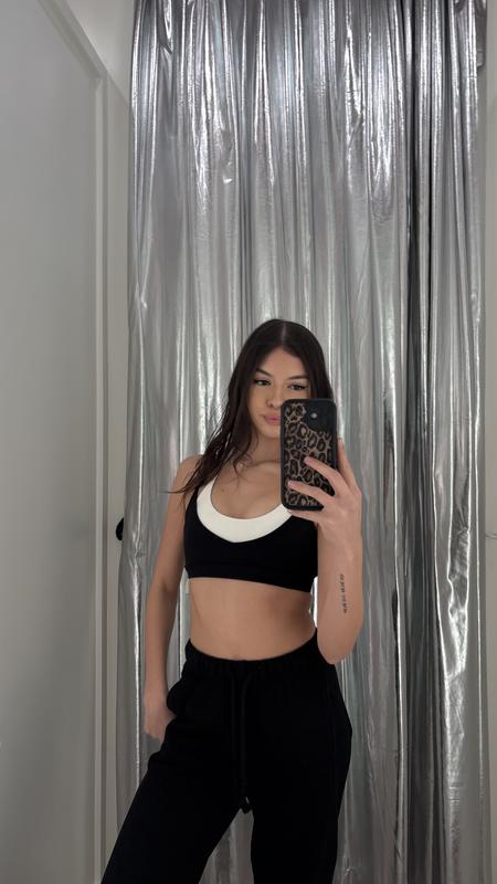 Active Layered Halter Bra