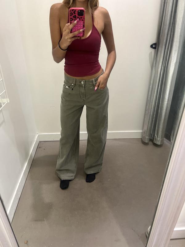 Low Rise Baggy Pants