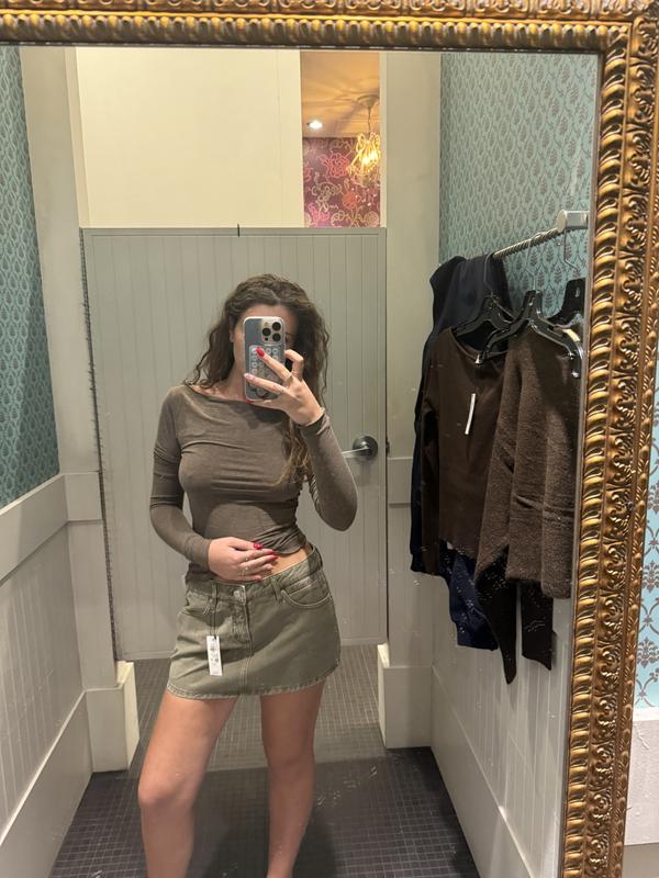 Twill Micro Skort