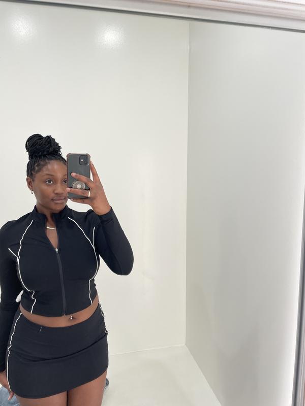 SoftActive Piping Zip Up