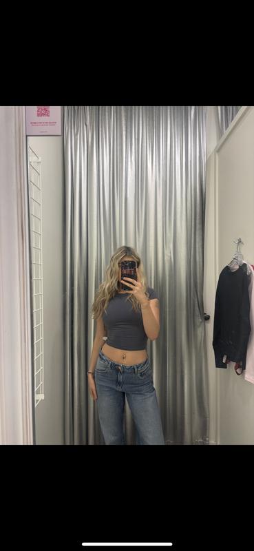 Crewneck Cropped T-Shirt