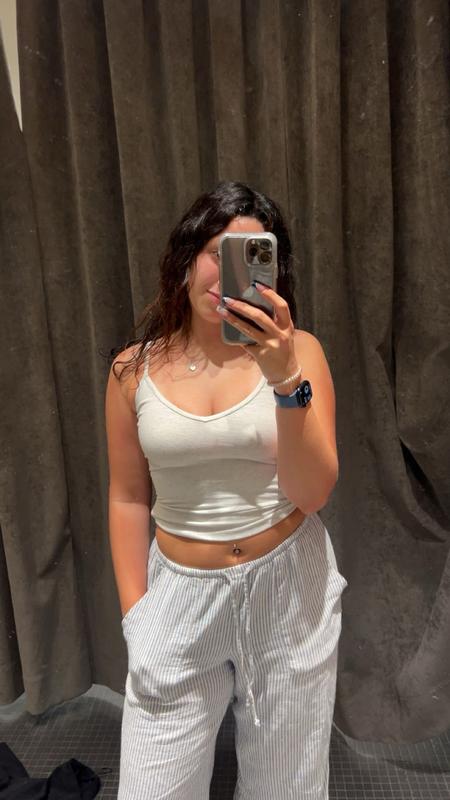 Cotton Sleek V-Neck Cami Top