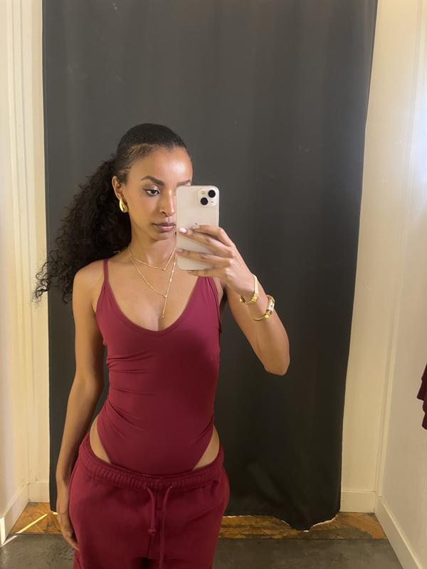 SoftActive Plunge Bodysuit